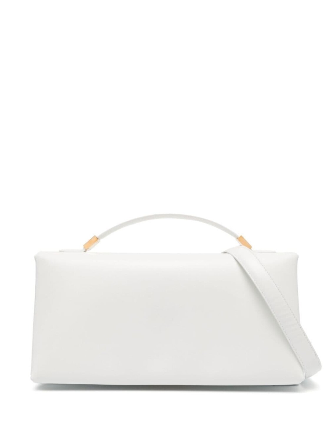 

Marni Prisma padded leather bag, белый