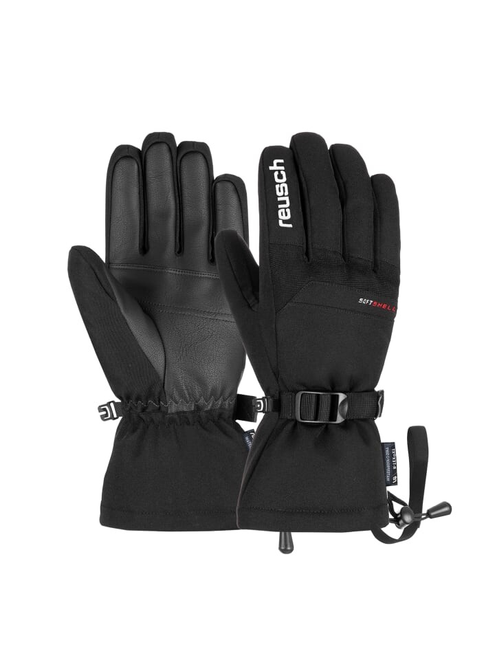 

Перчатки Reusch, цвет 7701 black/white