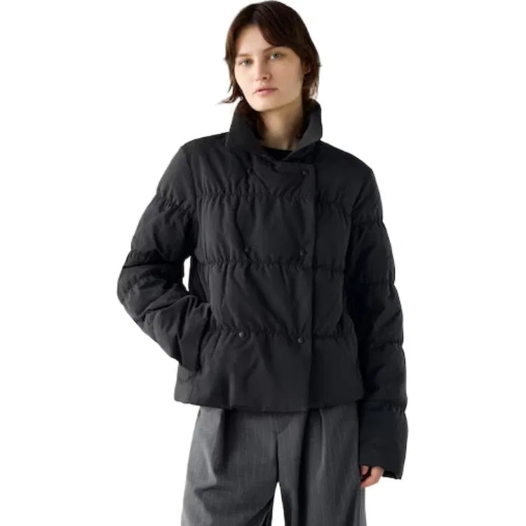 Пуховик C Collection UNIQLO черный — фото 3