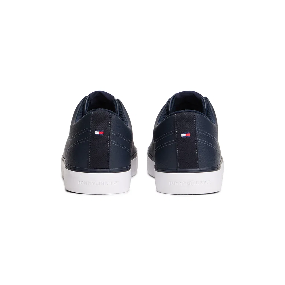 Мужские низкие кеды Harlem Core Canvas тёмно-синие от Tommy Hilfiger — фото 3