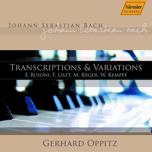 

CD диск Bach / Oppitz: Transcriptions & Variations