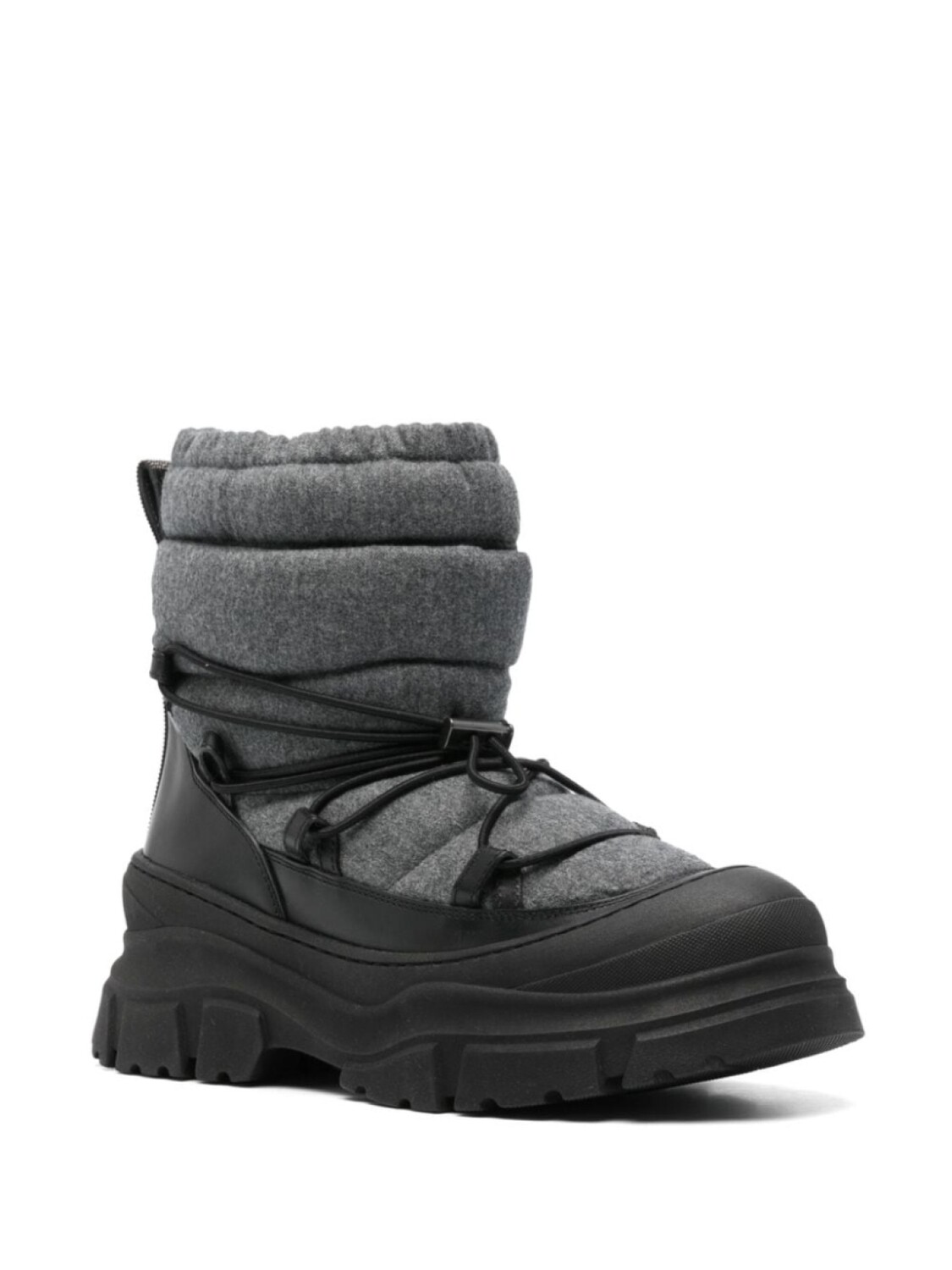 

Brunello Cucinelli сапоги с цепочкой Монили, серый