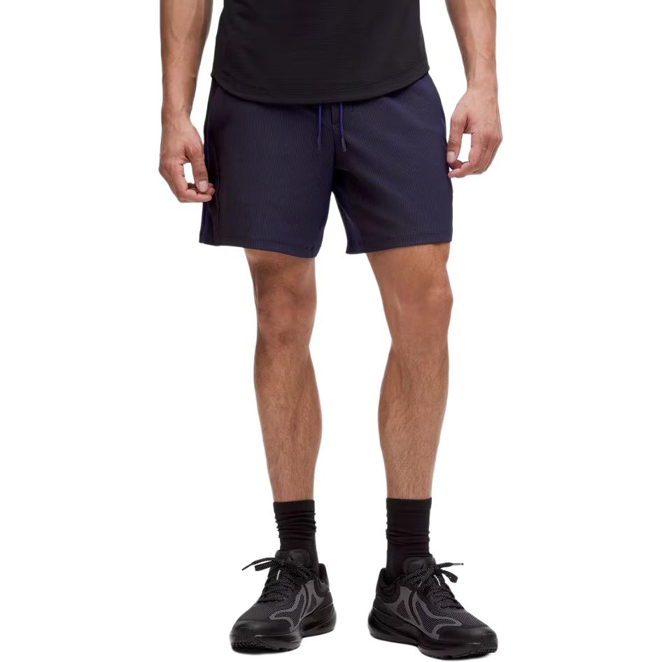 

Повседневные шорты мужские Lululemon, черный/синий