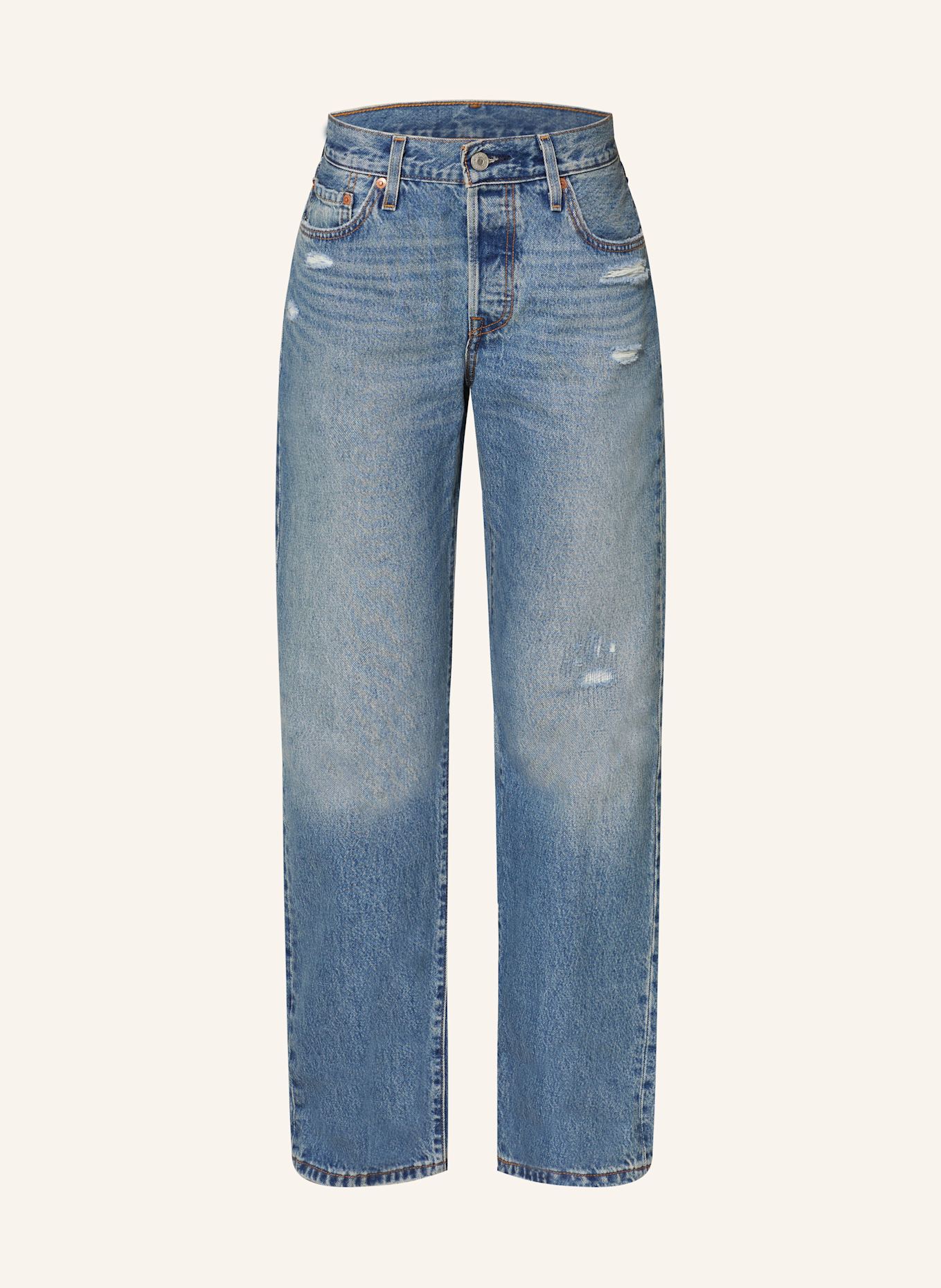 

Прямые джинсы 501 90-е проверенный винтаж Levi'S, индиго