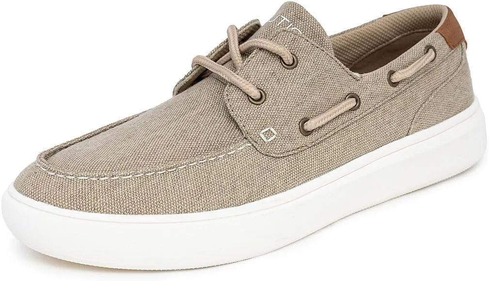Мокасины парусиновые Nautica Taupe Canvas