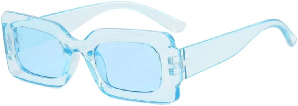 

Солнцезащитные очки с защитой UV400 | Компактная легкая оправа, цветные линзы | Для женщин и мужчин, для занятий спортом на открытом воздухе и вождения DSVIGF, Blue Blue