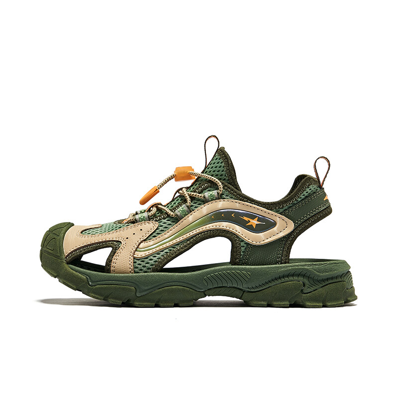 

Детские сандалии Детские Erke Kids, цвет Emerald micro/silver pine green