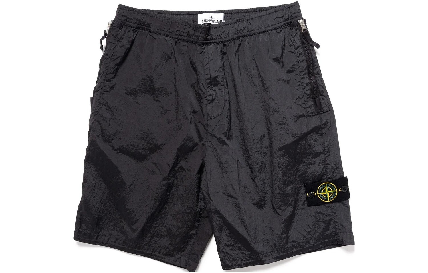 

Шорты Stone Island Men с нашивкой, черный