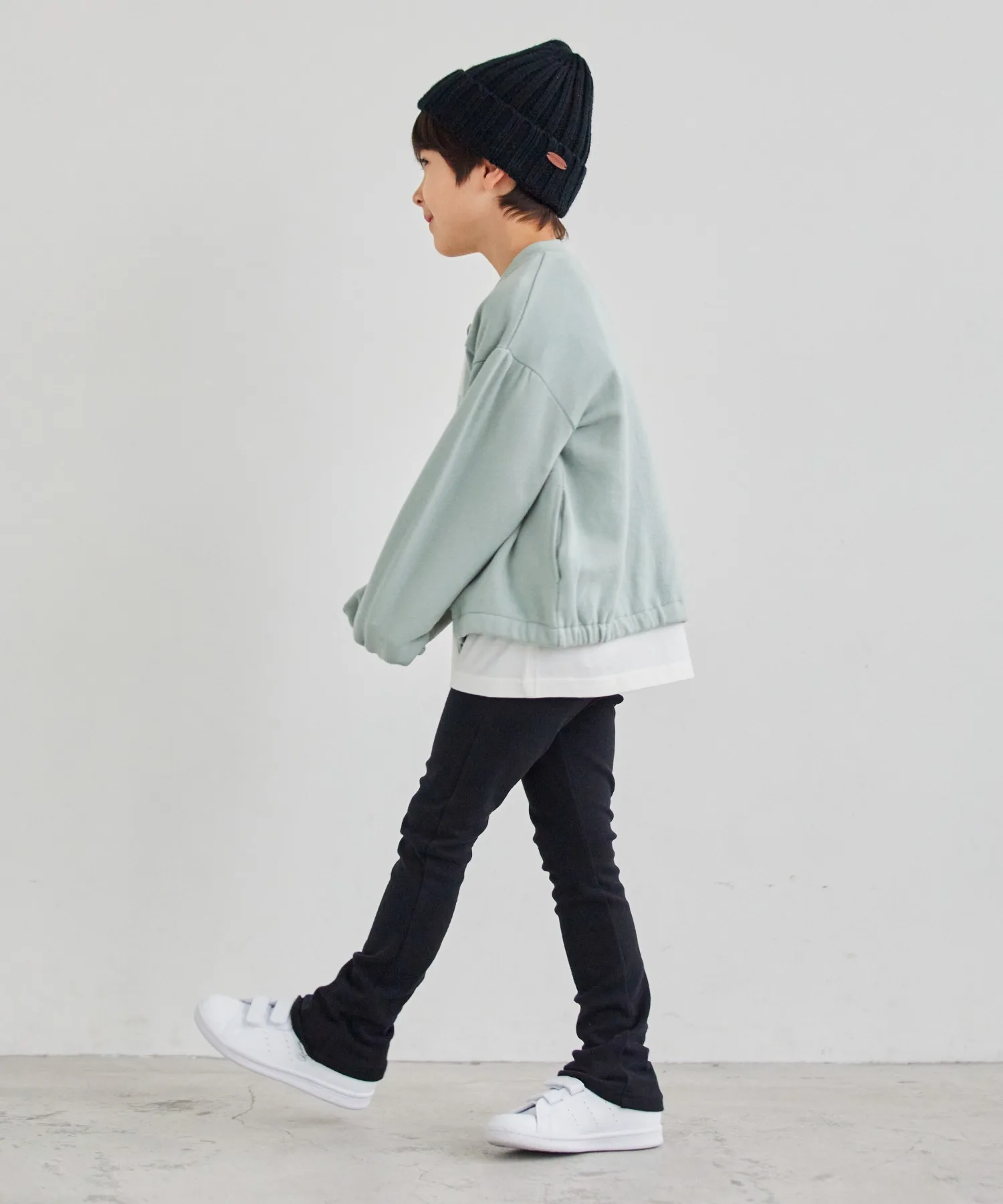 Детские стрейчевые брюки ever closet оранжевые — фото 2