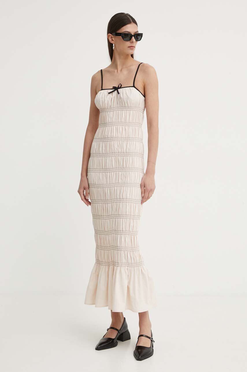 

Резюме BeauRS Dress Хлопковое платье Resume, бежевый