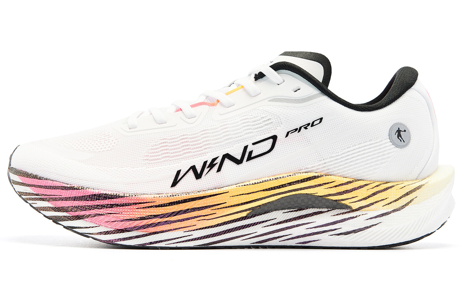 

Кроссовки для бега Strong Winds 2.0 PRO женские с низким верхом White Neon Pink Qiaodan