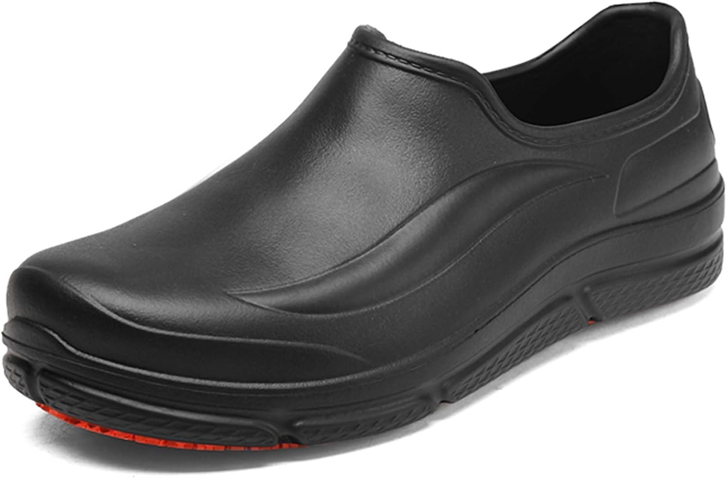 

Мужские противоскользящие водонепроницаемые кулинарные туфли EVA, легкие, дышащие, для кухни, ресторана и обслуживания, женские медицинские сабо для ухода за больными, повседневная обувь для прогулок Generic, черный