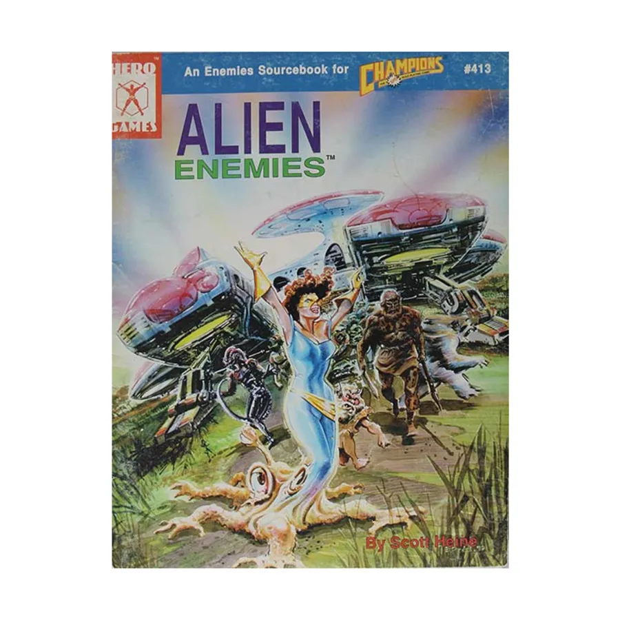 

Alien Enemies, Hero System & Champions (4th Edition), мягкая обложка