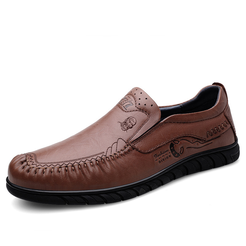 

LAORENTOU Мужские повседневные туфли мужские низкие черно-коричневые коричневые, цвет Brown