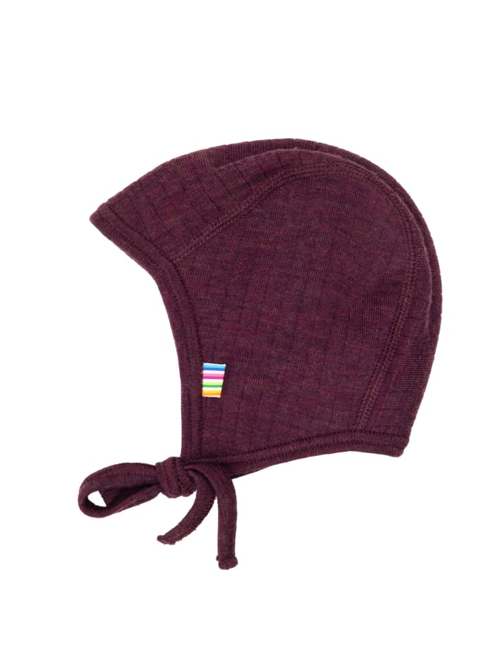 

Joha Зимняя шапка из мериносовой шерсти сливового цвета