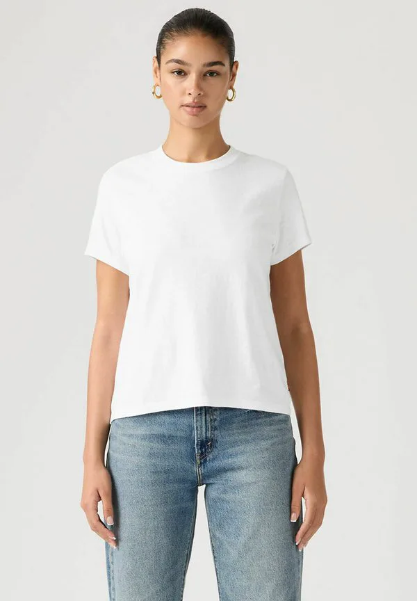 

Любимая футболка из фактурной ткани, яркая базовая футболка Levi'S, Bright White, Белый, Любимая футболка из фактурной ткани, яркая базовая футболка Levi'S, Bright White