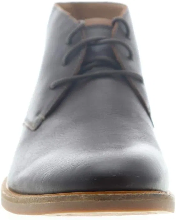 Мужские ботинки-чукка Clarks Atticus Limit, Dark Brown Leather — фото 3