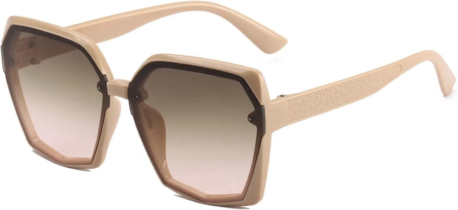 

Солнцезащитные очки XINXIN в стиле интернет-знаменитости для уличной фотосъемки, большая оправа, декоративные очки для отдыха и съемок (Цвет: F, Размер: Средний), F