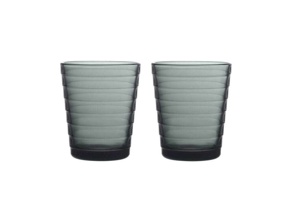 

Стакан Iittala Aino Aalto Dark Grey 220 мл - 2 шт, серый