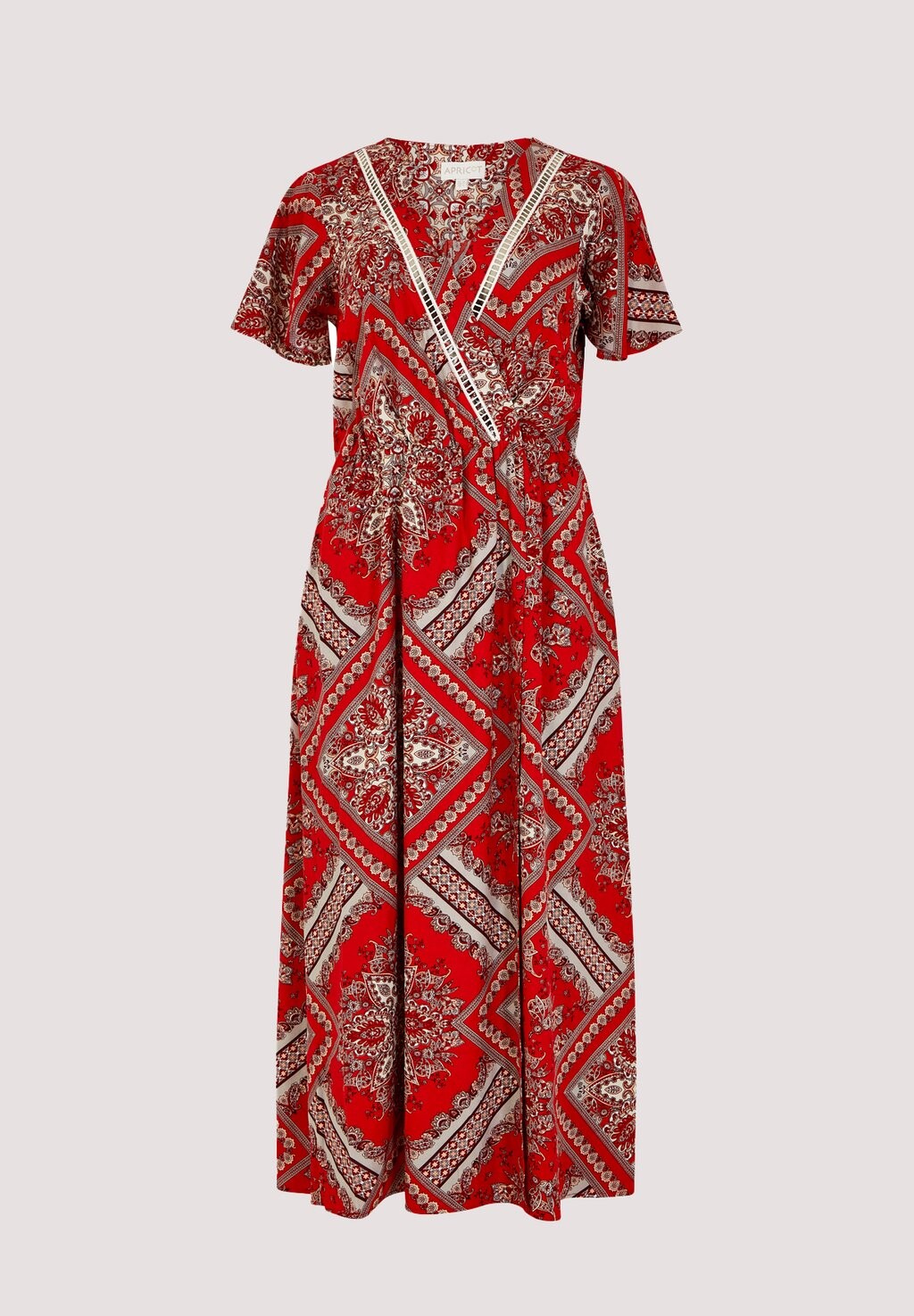 

Платье макси PRINT Apricot, красный