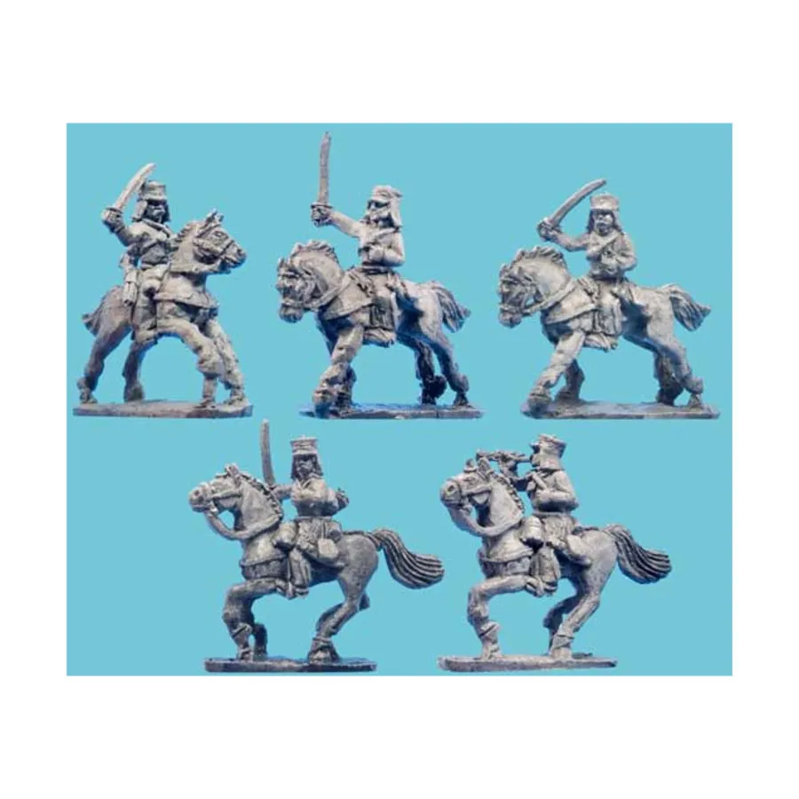 

Британские гусары с командованием, Colonial Wars - Indian Mutiny - British (15mm) (Blue Moon)