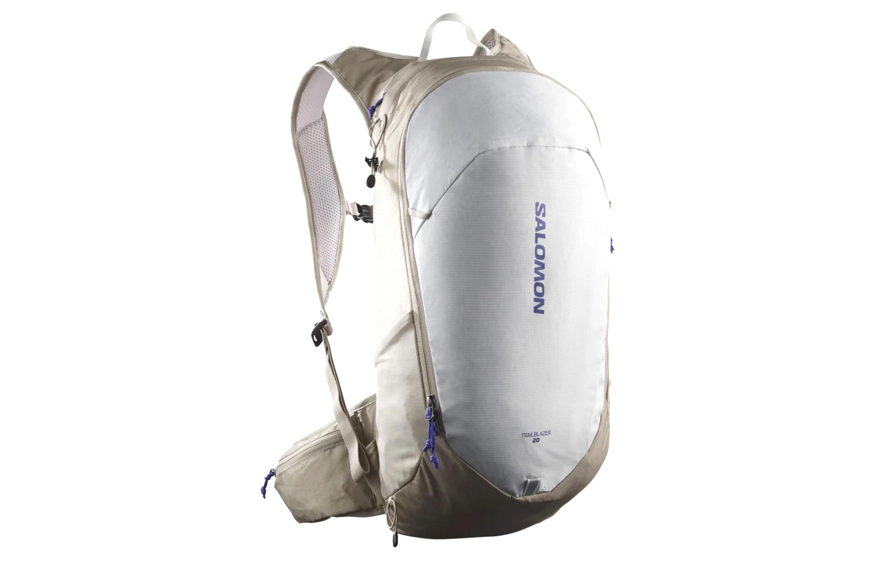 

20-литровый альпинистский двуплечевой рюкзак для активного отдыха из полиэстера ледниково-серый унисекс SALOMON