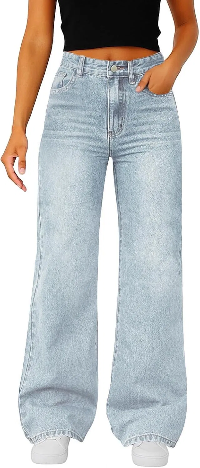 Джинсы Wide Leg, A05