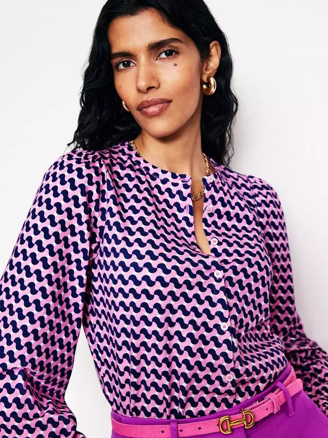 

Рубашка Boden Marina Waves Jersey