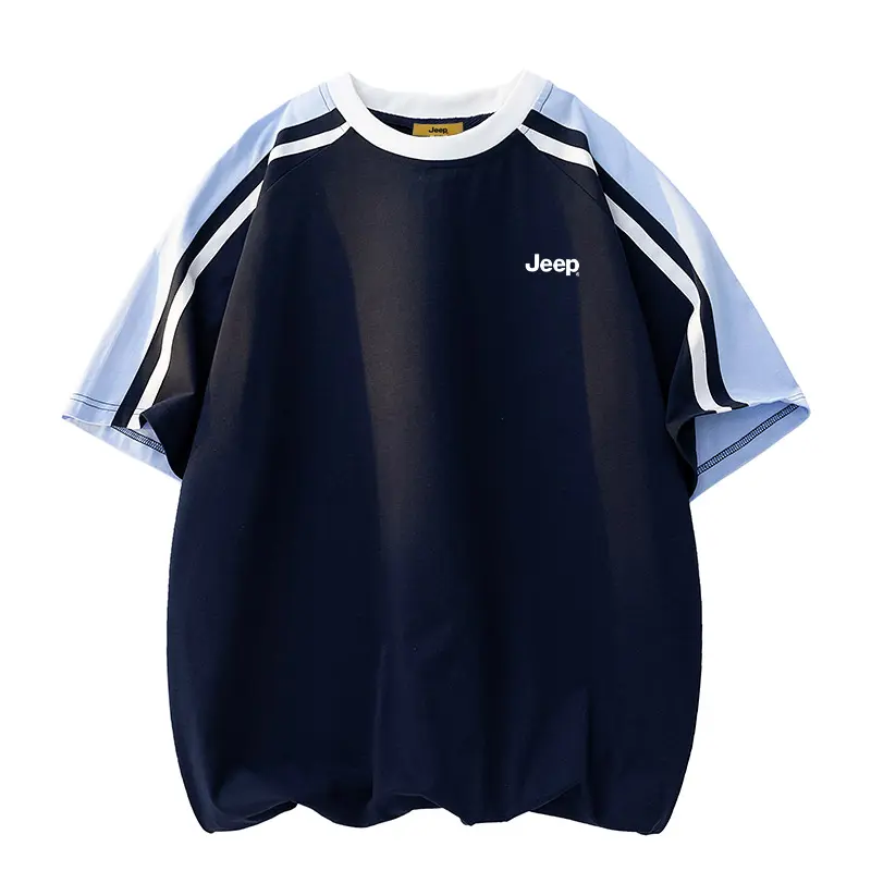 

Футболка Leisure Collection Unisex Jeep, темно-синий