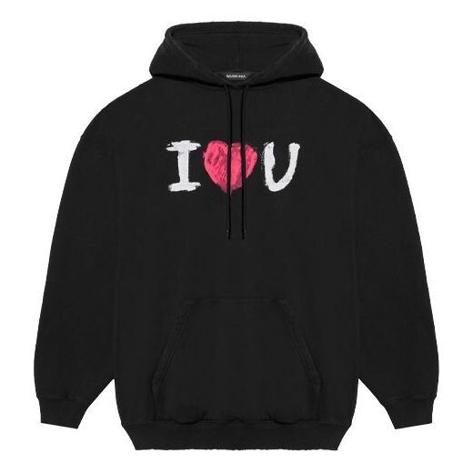 

Толстовка men's ss21 alphabet printing long sleeves black Balenciaga, черный