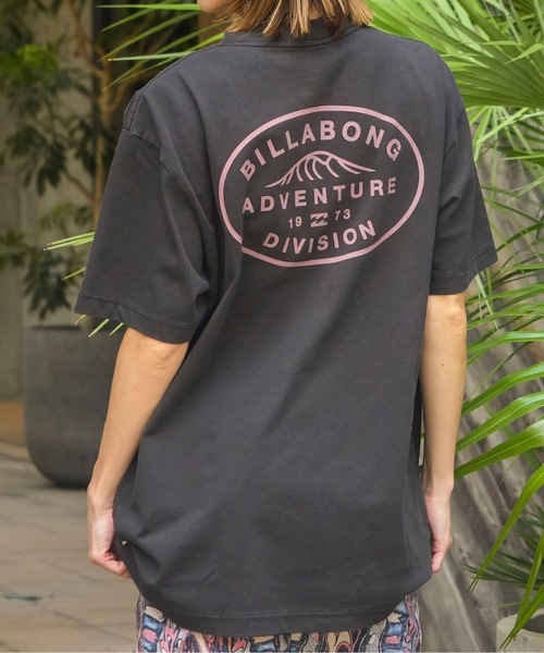 

Мужская футболка Billabong с коротким рукавом, принтом на спине, черная