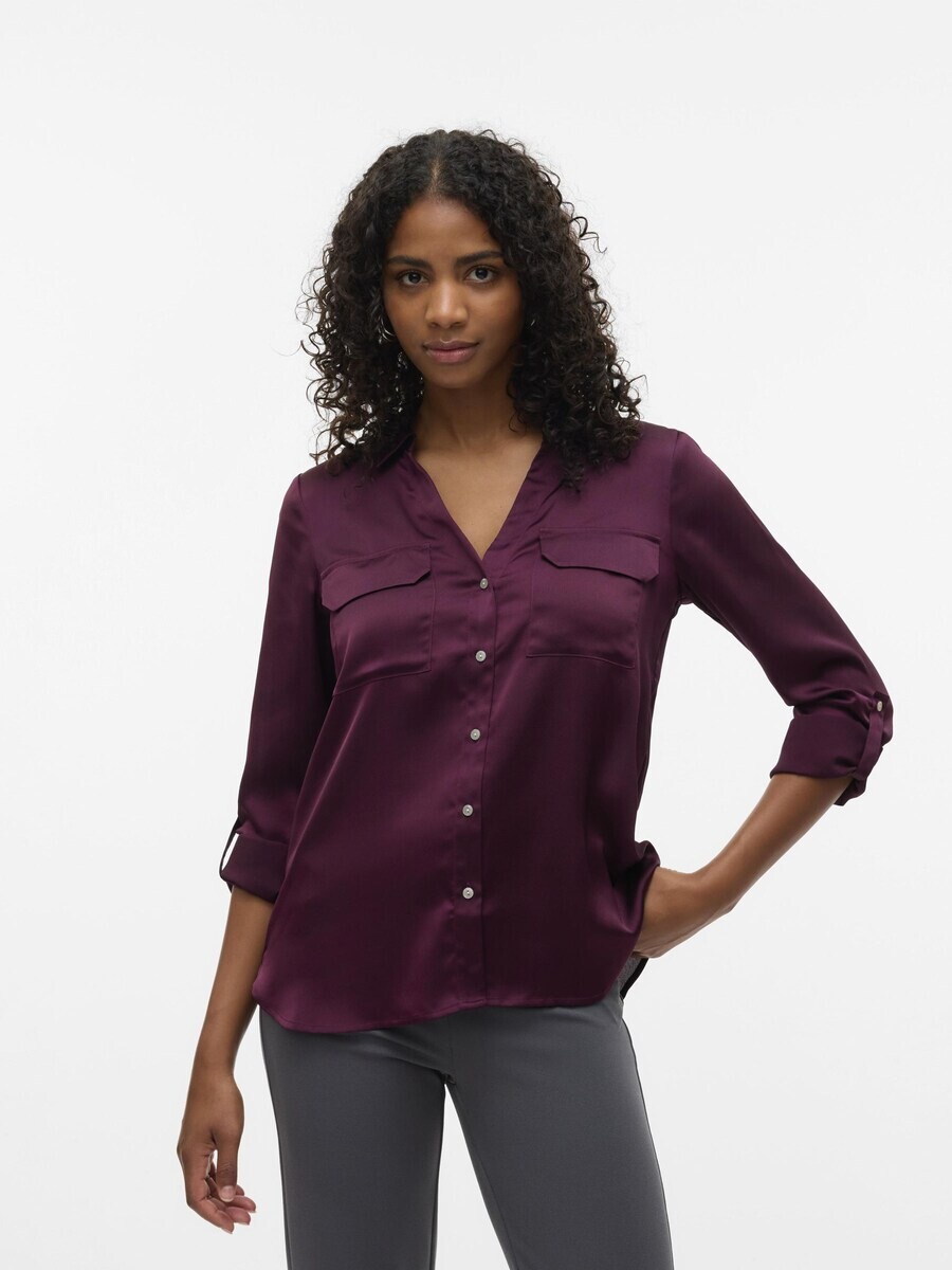 

Рубашка VERO MODA Blouse LOU, фиолетовый