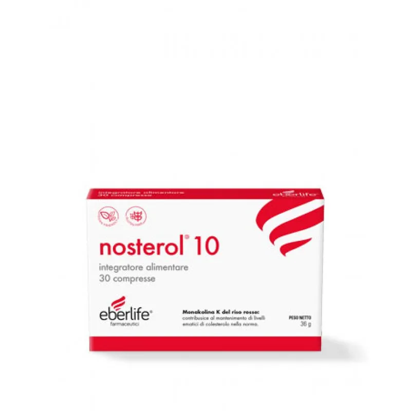 

Ностерол 10 30 таблеток Баланс холестерина Eberlife Farmaceutici