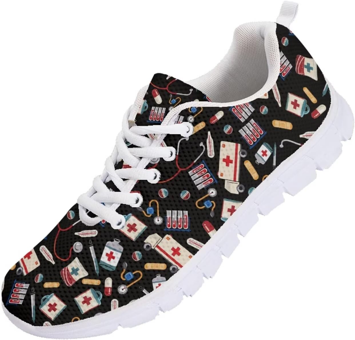 

Мужские кроссовки Funnydude Funny Print, легкие, для осени, повседневные, для прогулок и тенниса, Medical