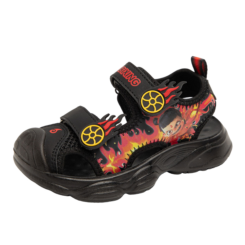 

Детские сандалии с нескользящей подошвой FIRS Kids, черный