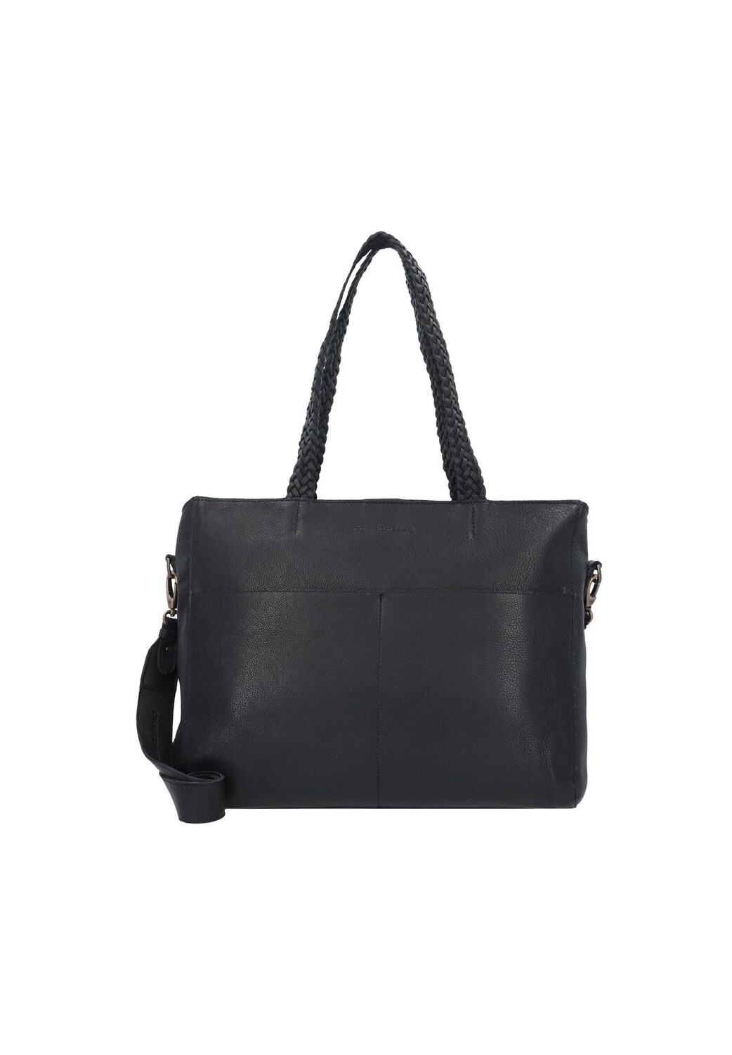 

Сумка через плечо Bushton кожаная 40 см COWBOYSBAG, черный