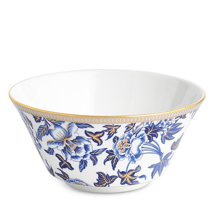 

Wedgwood Hibiscus Цветочная миска для хлопьев, синий