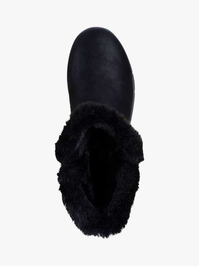 расслабленные кеды dreamers move trainers для легкого движения Skechers, Black — фото 4