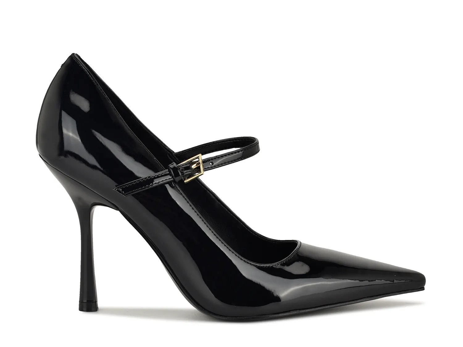 Туфли Nine West Jinnie Pump, Black Patent Synthetic — фото 3