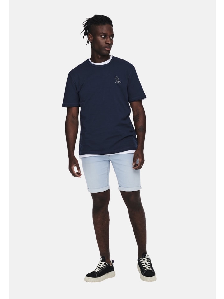 

Джинсовые шорты Only&Sons, синий