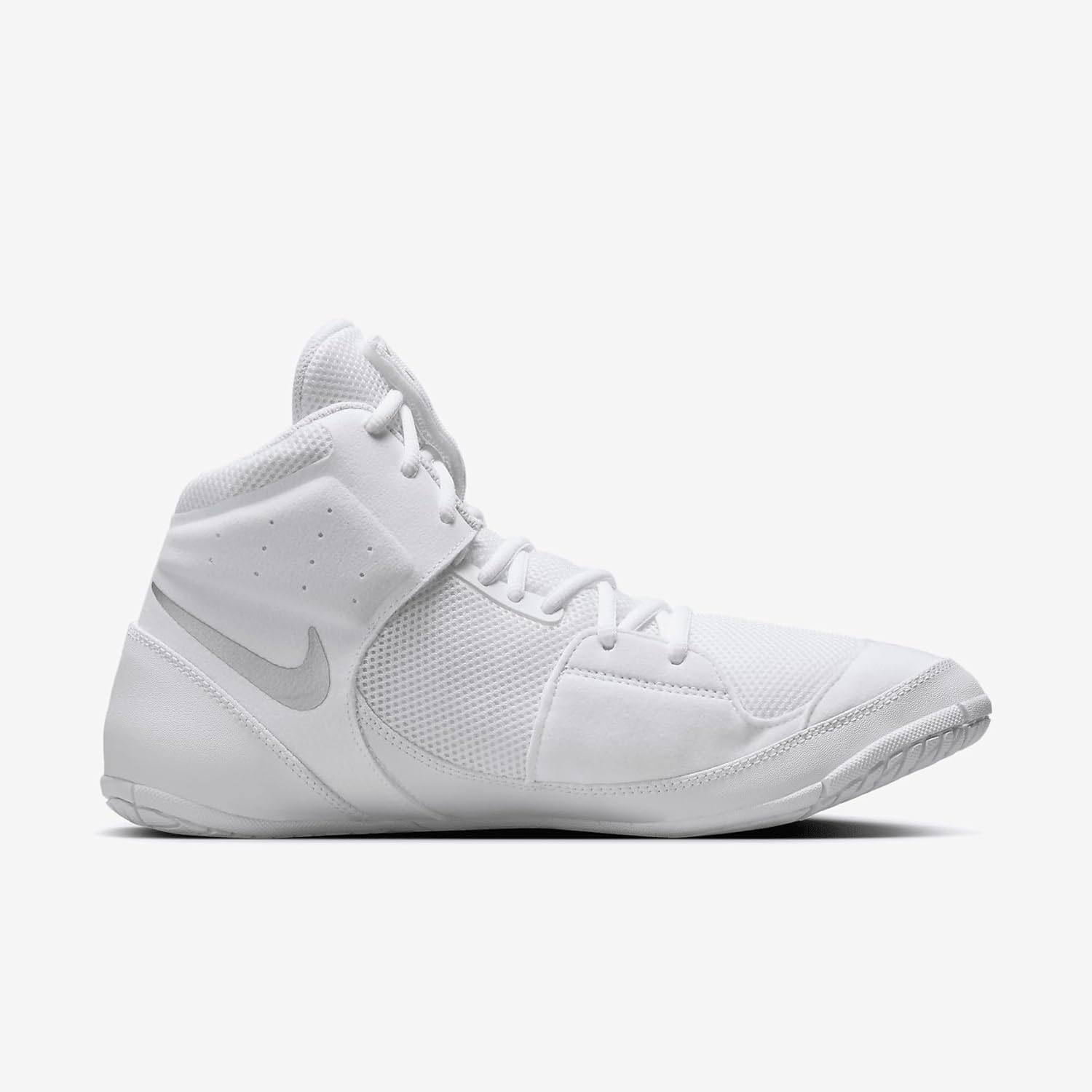 Мужские борцовские кроссовки Nike Fury, White-Silver — фото 3