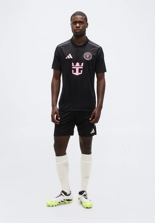 Футболка месси «интер майами» на выезде, сезон 26/27. Adidas Performance, Black/Bliss Pink — фото 2