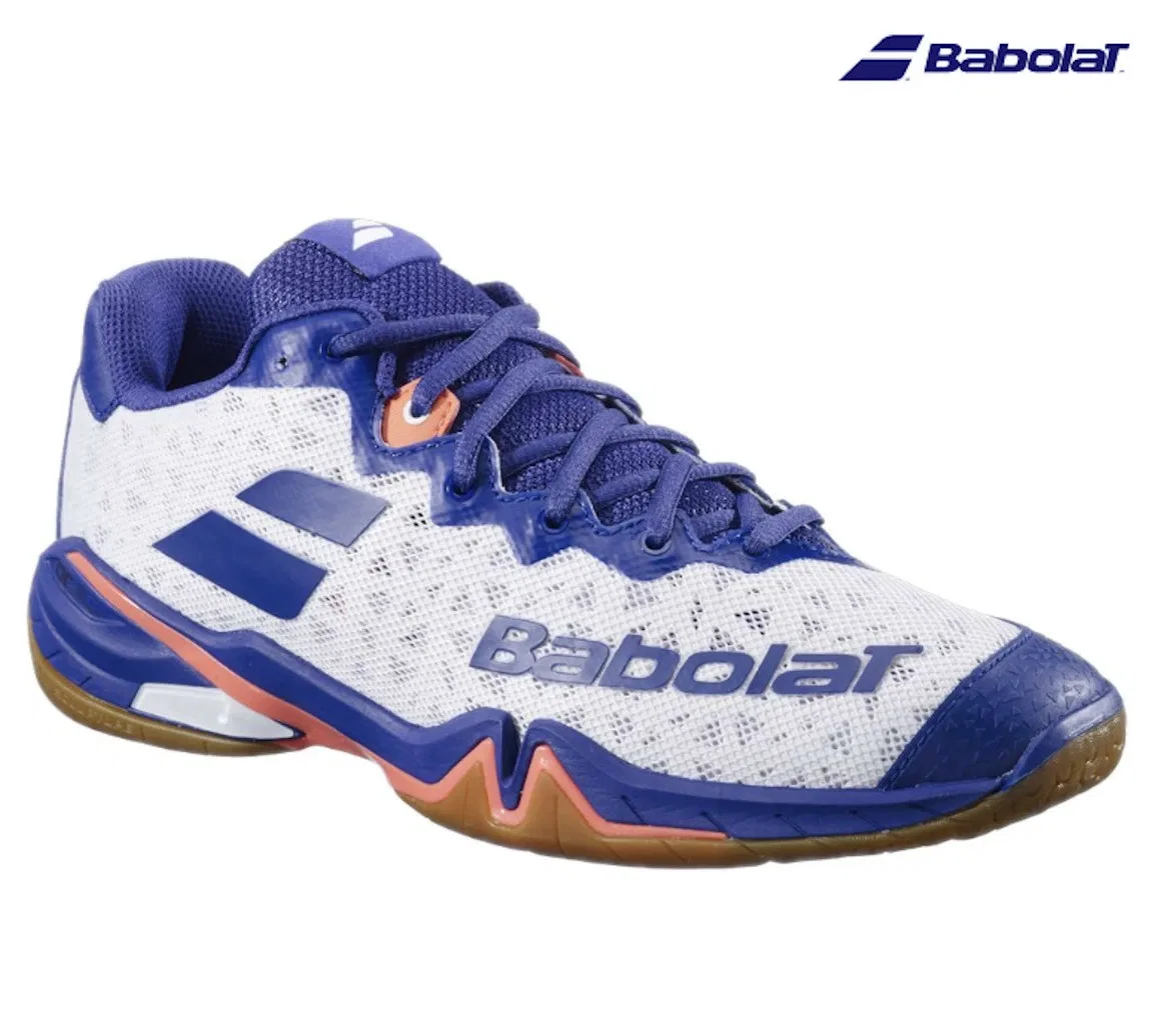 Мужские бадминтонные кроссовки «Shadow 4 Men» от Babolat, White X Navy (1097)