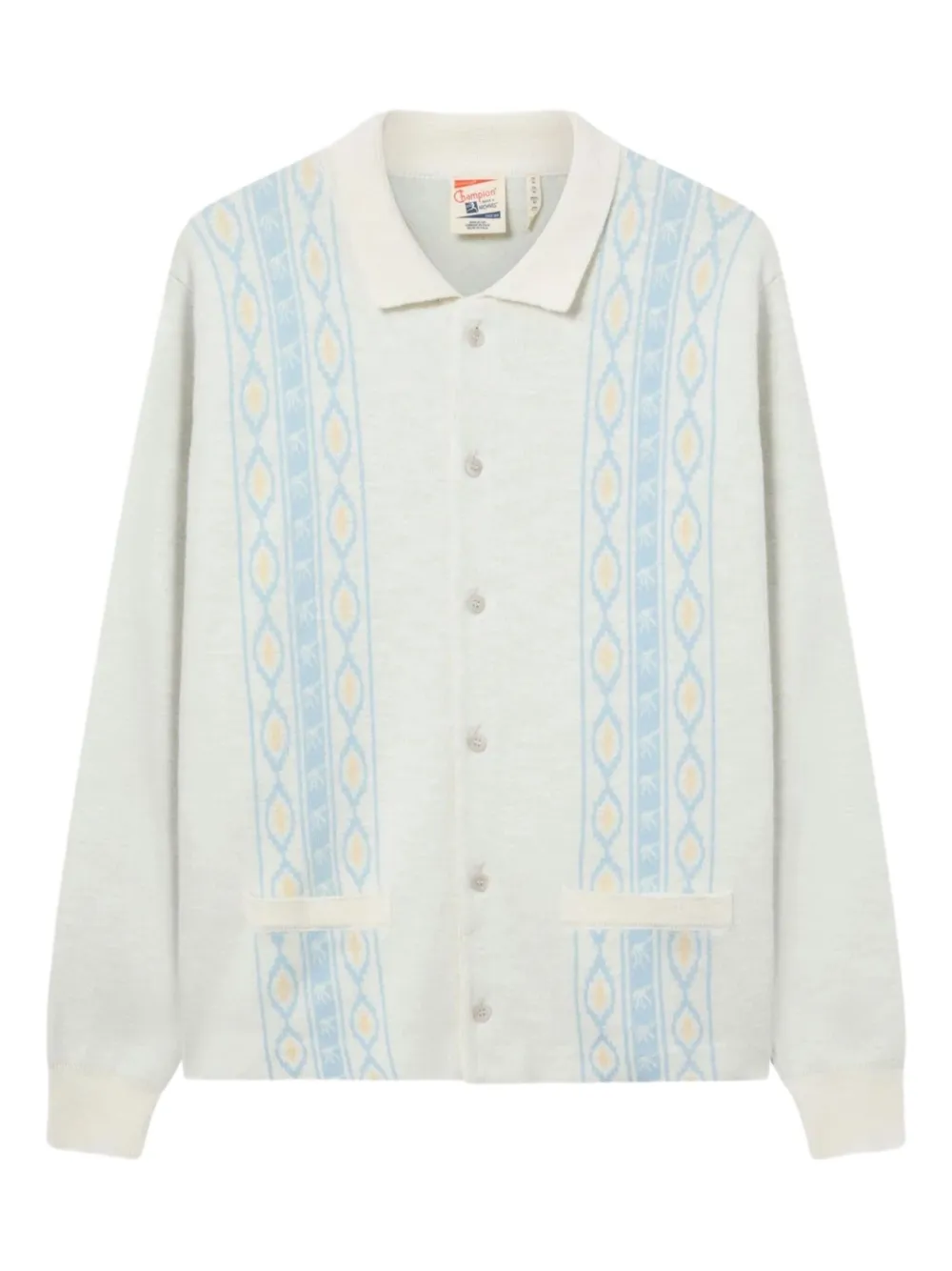 

Кардиган с воротником поло Champion, белый