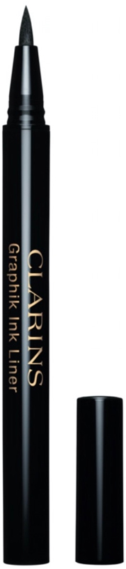 

Жидкая подводка для глаз Graphik Ink Liner, стойкая подводка для глаз Clarins, atspalvis 01 intense black 0,4 мл