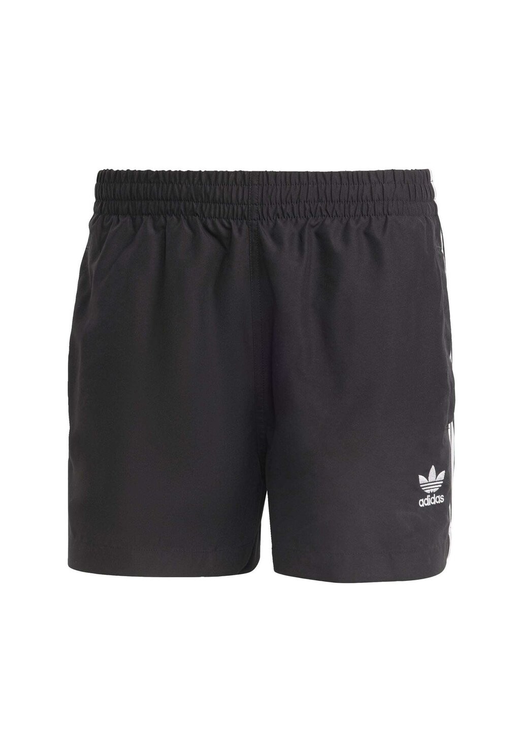 

Шорты для плавания 3-Stripes adidas Originals, черно-белые
