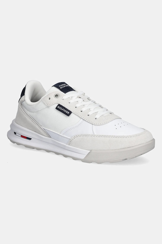 

Кожаные кроссовки Retro Runner Mix RWB Tommy Hilfiger, белый