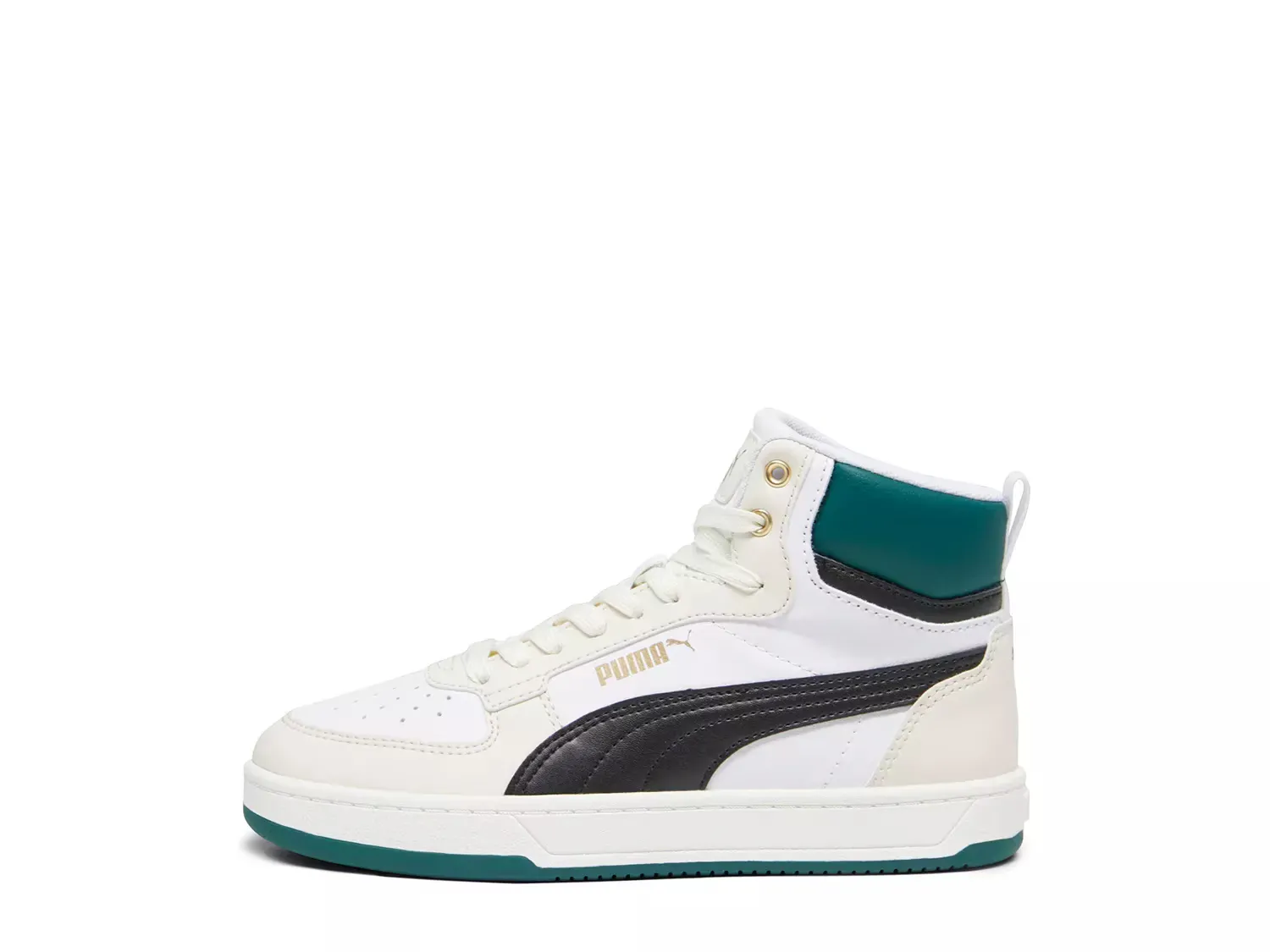 Кроссовки Caven 2.0 Mid - детские Puma, White/Green — фото 3