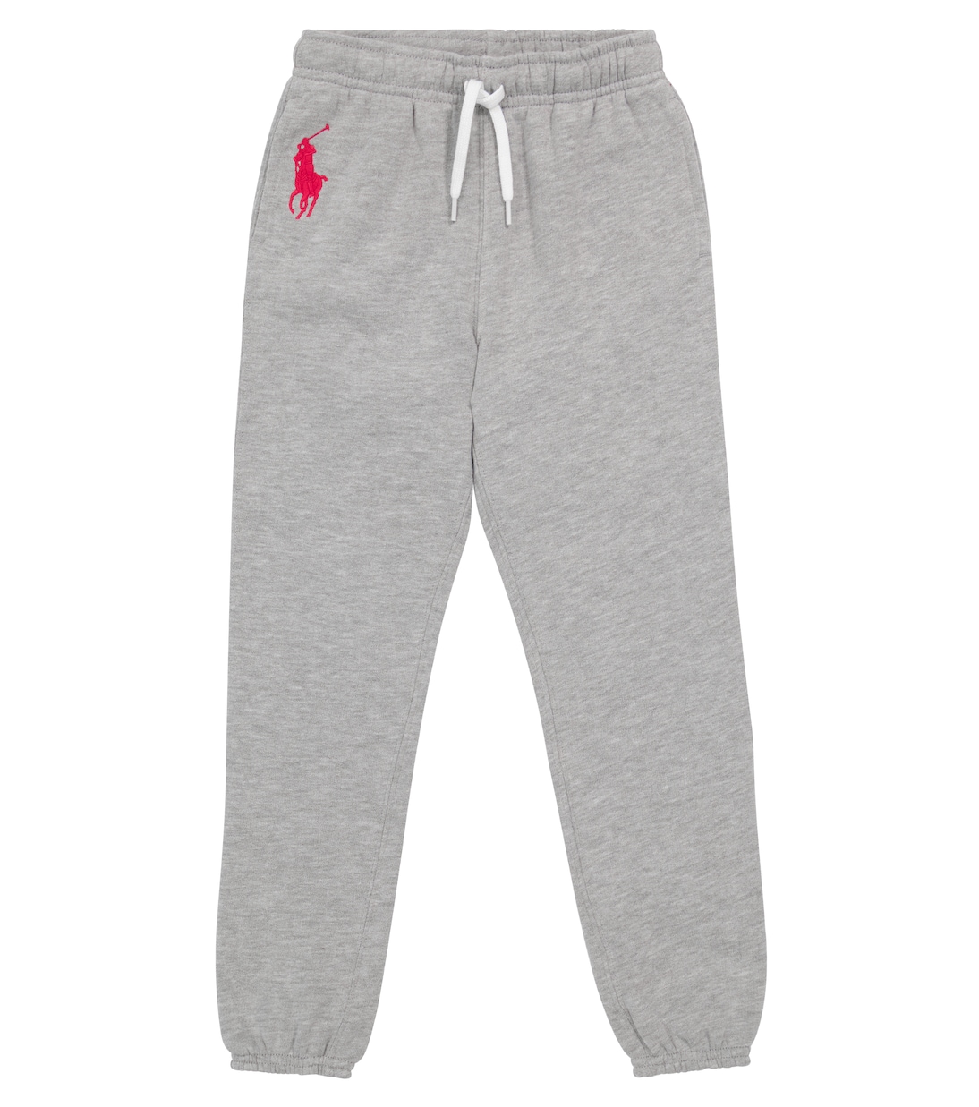 

Спортивные брюки из хлопковой смеси с логотипом Polo Ralph Lauren Kids, Andover Heather