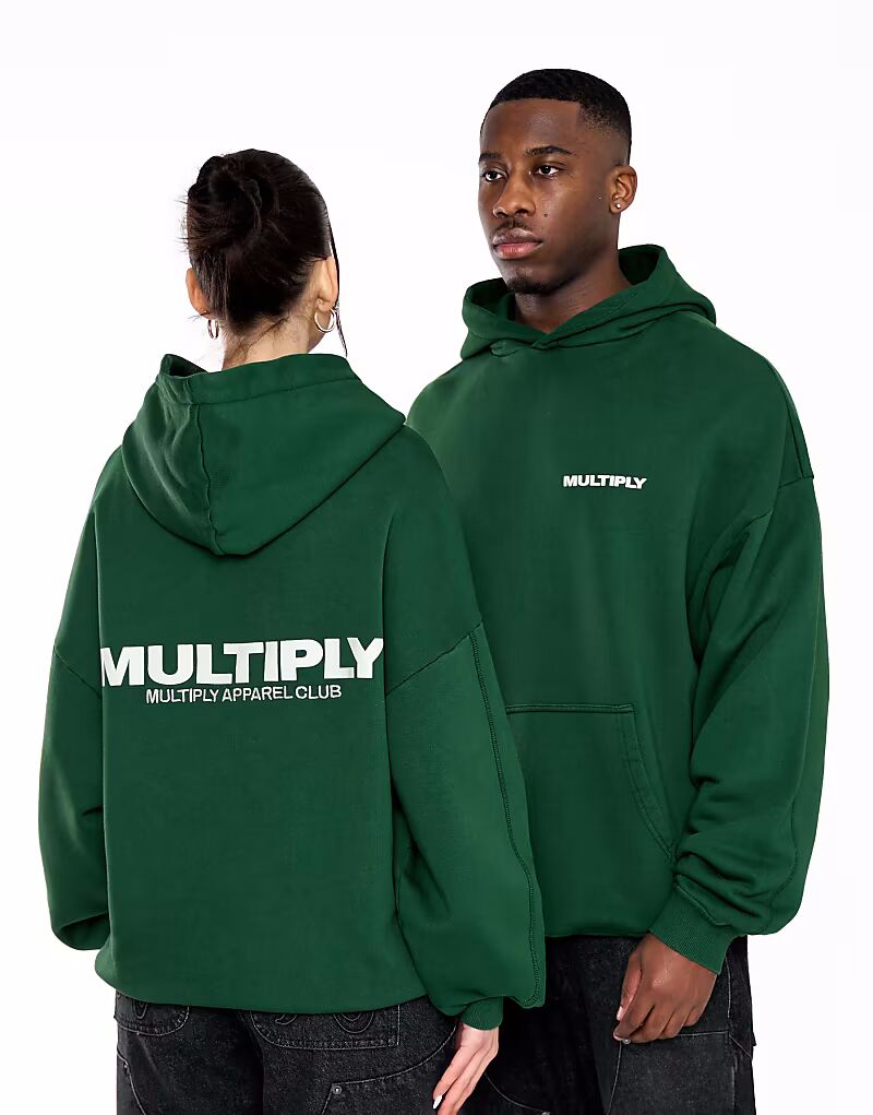 

Multiply Apparel - Multiply - Толстовка свободного кроя зеленого цвета